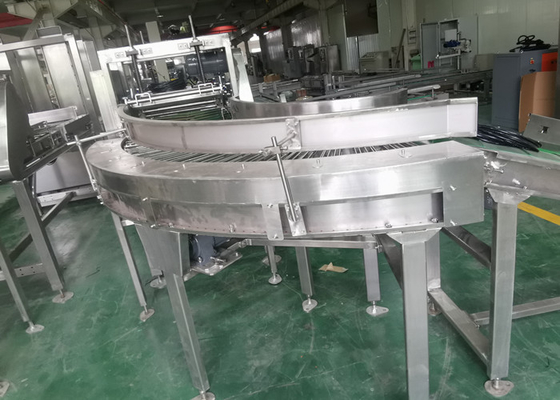 꿰매다 모터 0.75 - 로봇 탄소 강철/스테인리스를 위한 1.5 KW 곡선 컨베이어