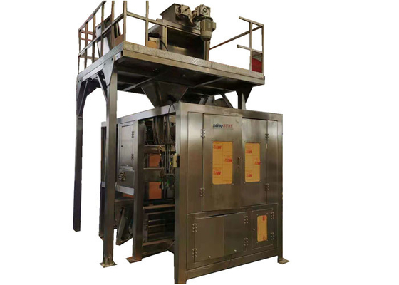 플라스틱 고무 산업에 있는 펠릿 과립을 위한 흡진기 모터 50kg 부대 포장기