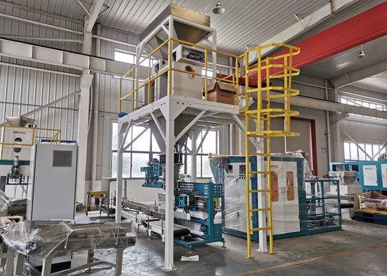 25Kg 가방 자동 평량과 Plc 제어 시스템과 곤포기