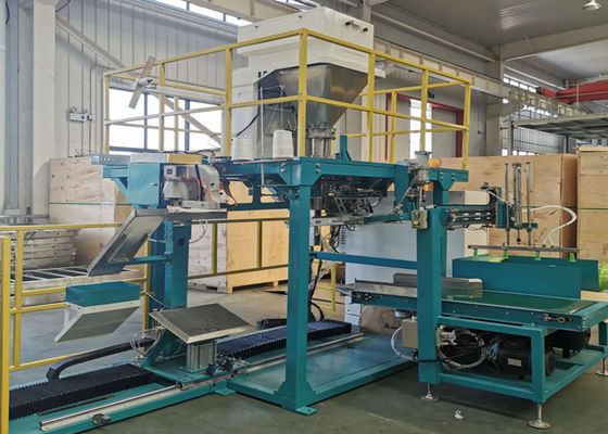 열처리 봉합 15Bags/Min 14KW 50Kg 애완동물사료 곤포기