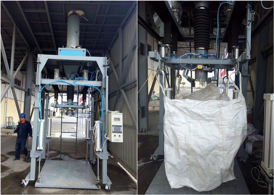 공압 SS 0.8MPa 2000 킬로그램 거대한 백 포장기