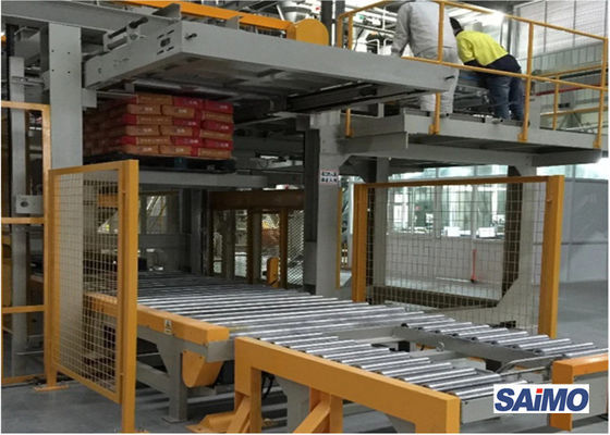 터치 스크린 25KW 1200 bags/H 가방 팰리타이저 기계