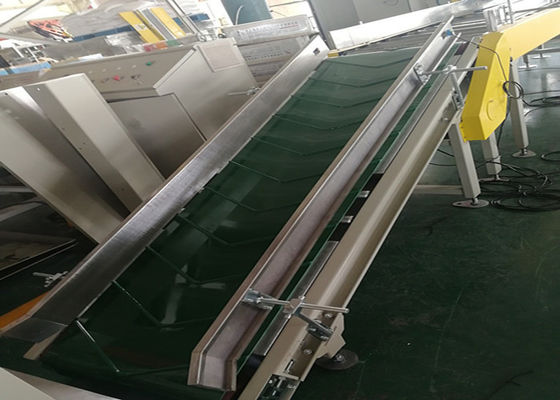 100 킬로그램은 38 밀리미터 롤러 0.75KW 벨트 운송 컨베이어를 로딩합니다